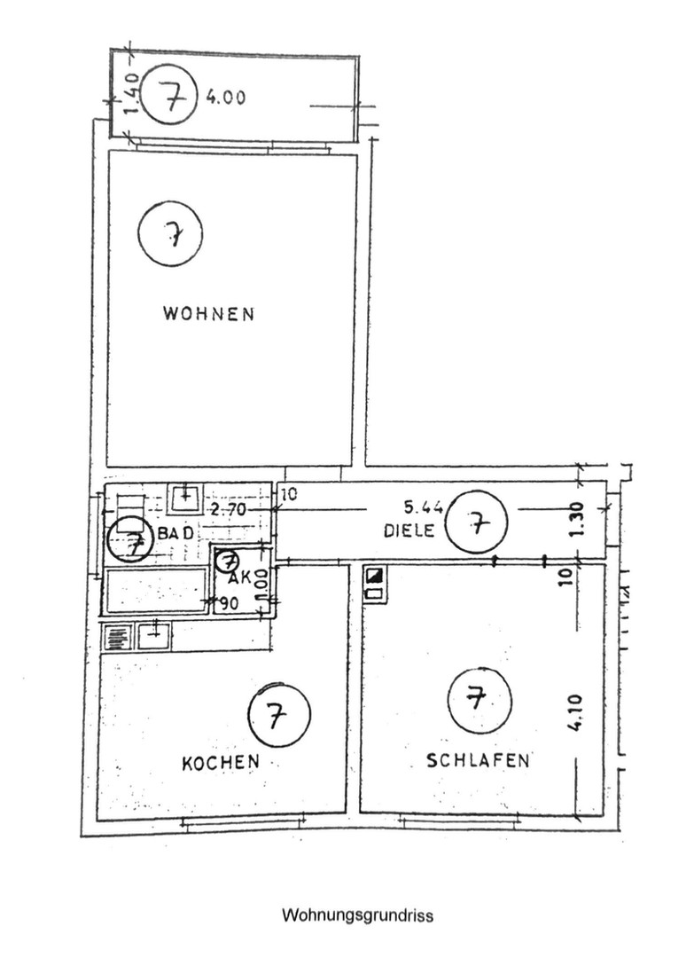 Funktionaler Grundriss