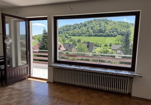 Ausblick aus dem Wohnzimmer