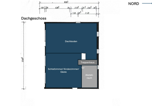 Grundriss Dachgeschoss
