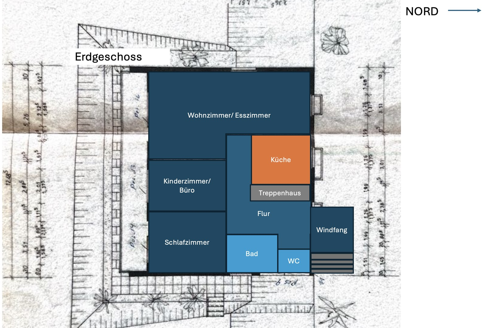 Grundriss Erdgeschoss