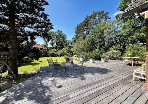 Holzterrasse