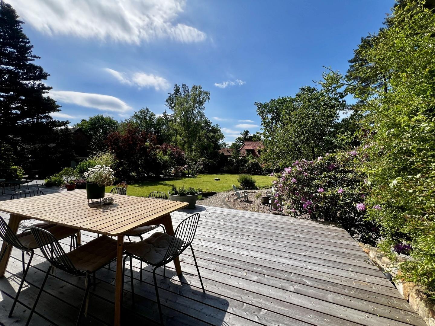 Holzterrasse