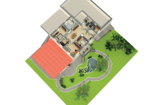 Grundriss Wohnung 2.OG