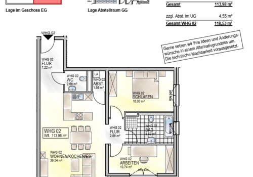 Wohnung 2