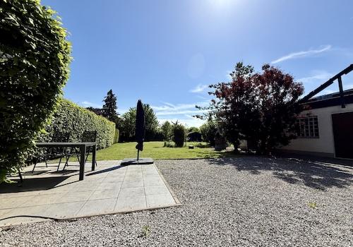 Terrasse und Garten