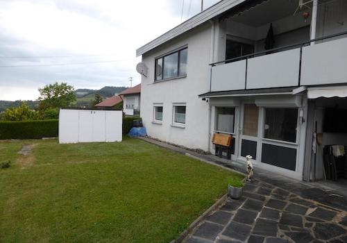 Garten vor dem UG