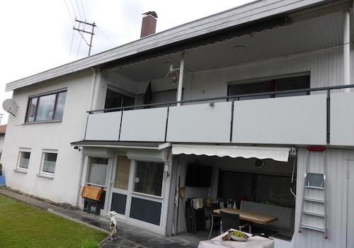 Freisitz im Untergeschoss