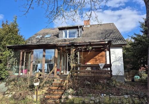 Haus vom Garten