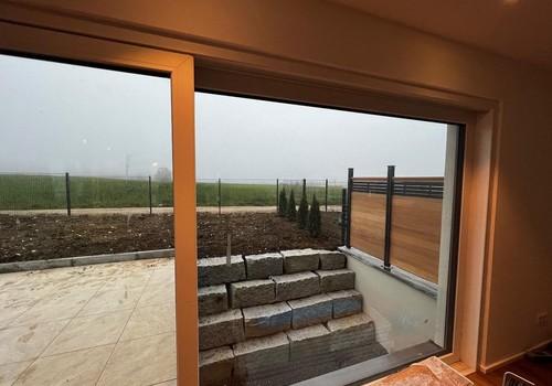 EG Wohnen Sicht in Garten