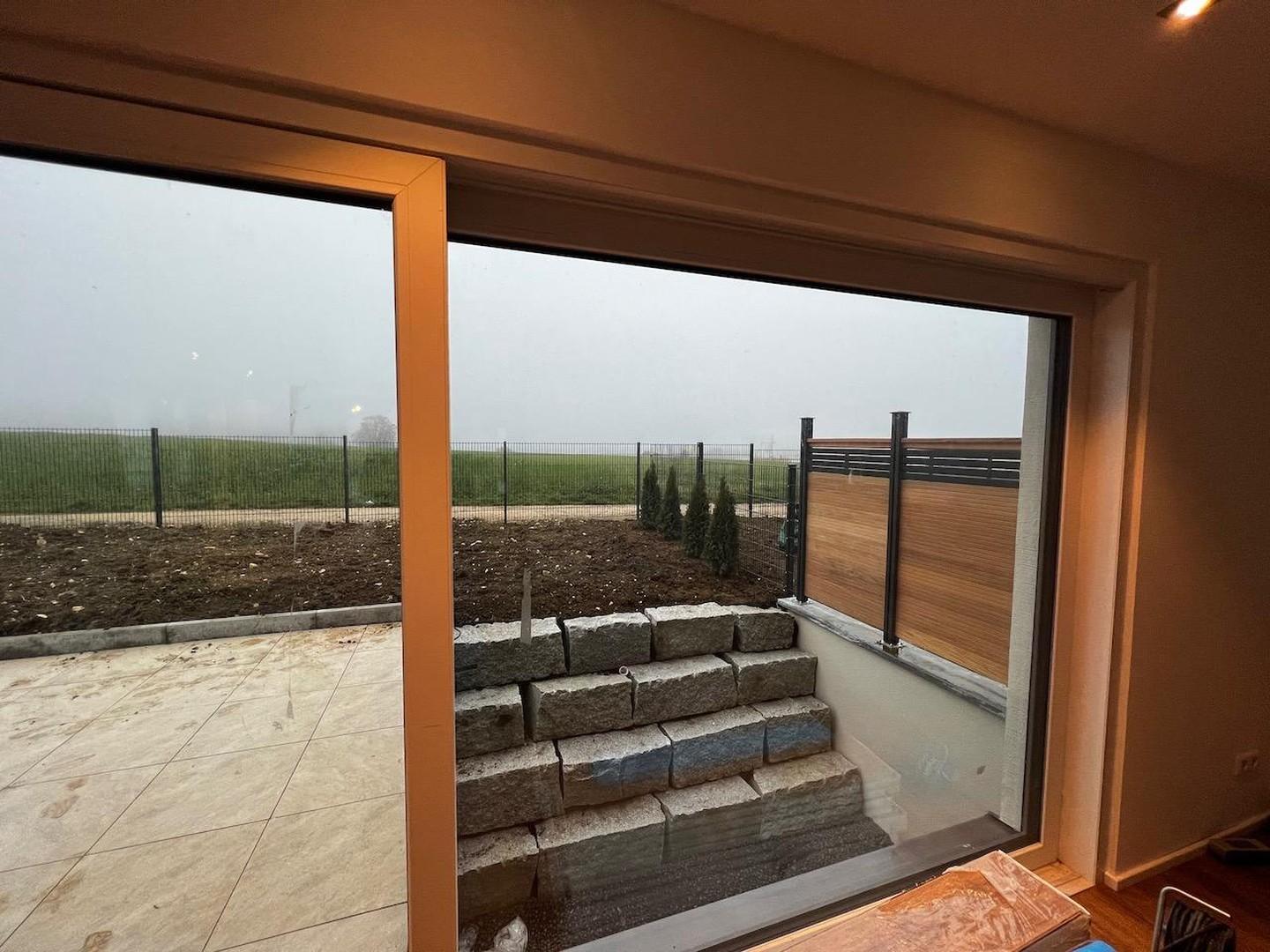 EG Wohnen Sicht in Garten