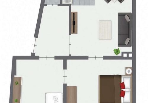 Grundriss Erdgeschoss links