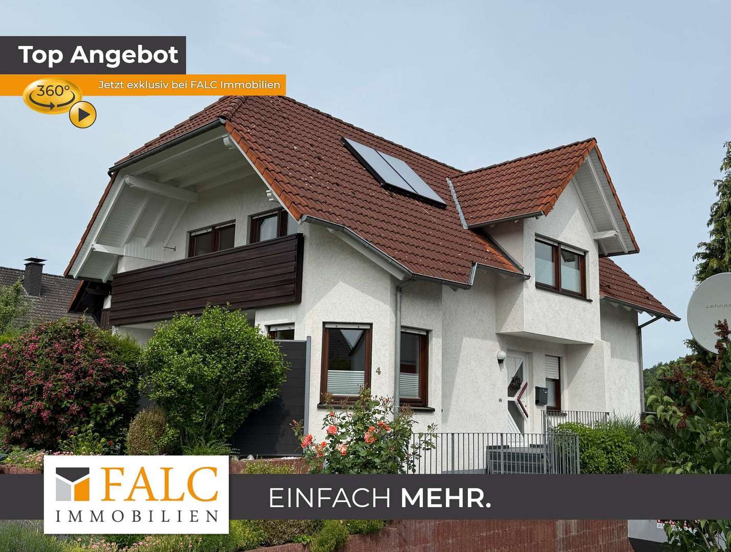 Seitliche Straßenansicht