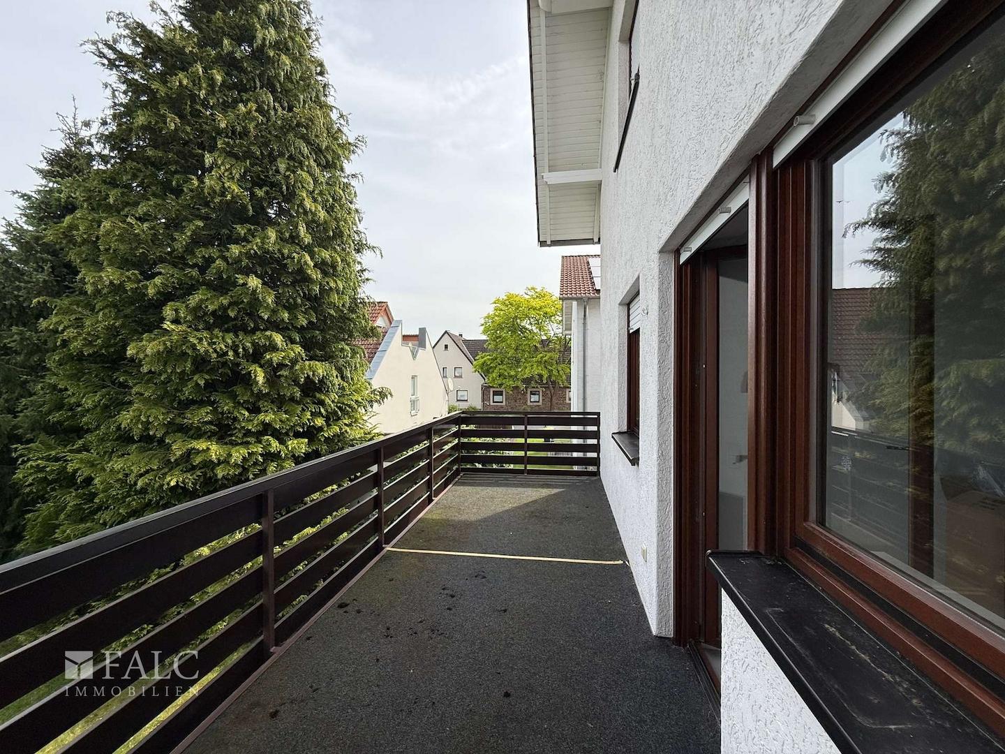 Hinterer Balkon