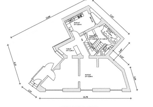 Grundrissplan
