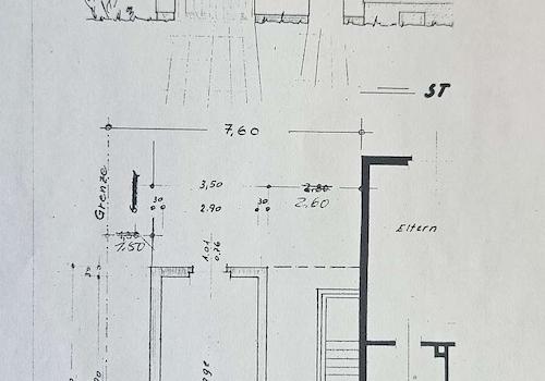 Grundriss Garage