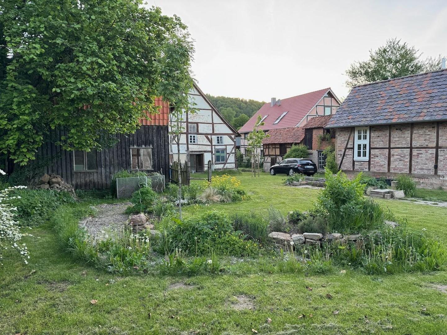 Blick in den Hof