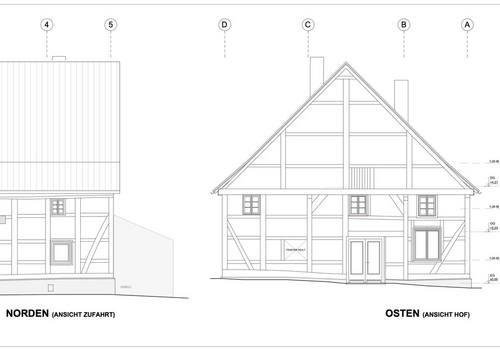 Wohnhaus Ansicht Nord-Ost