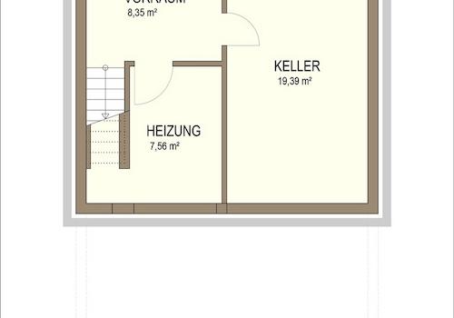Grundriss Keller