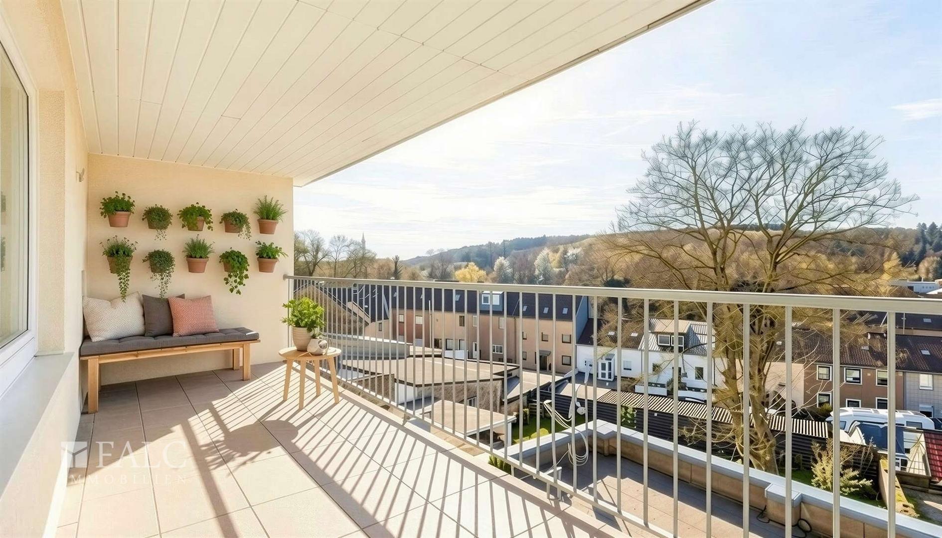 Balkon (Einrichtungsbeispiel)