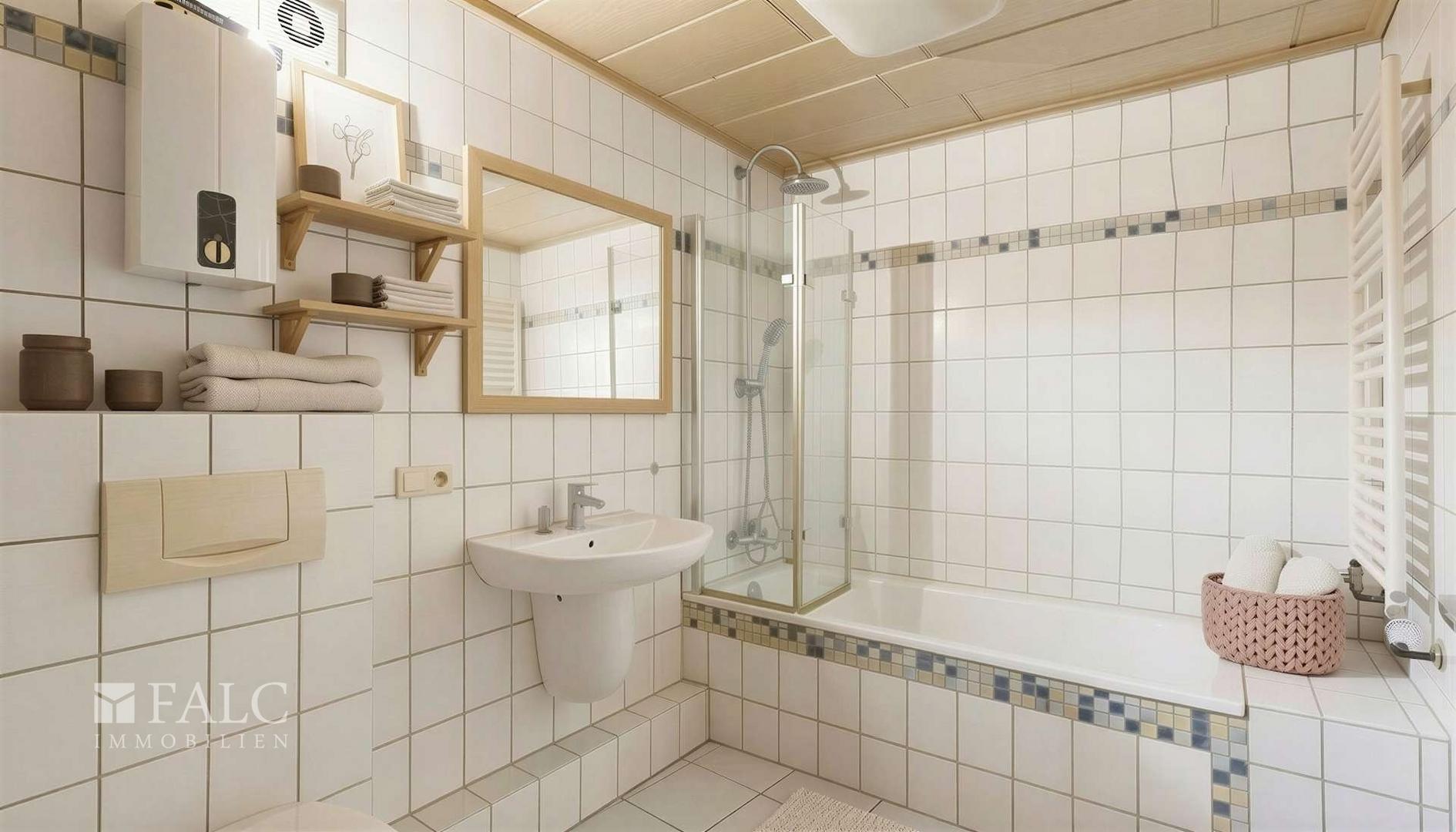 Badezimmer (Einrichtungsbeispiel)