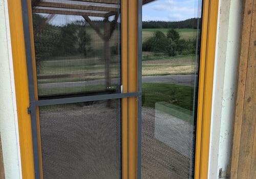 Terrassentür zum Wohnzimmer