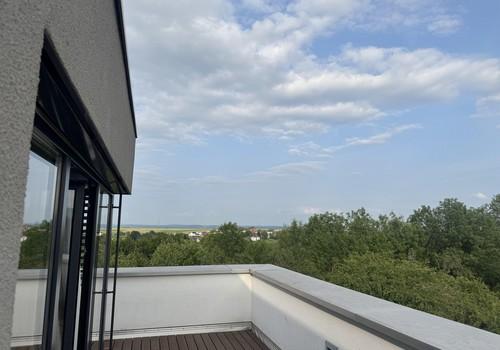 Blick von Dachterrasse I