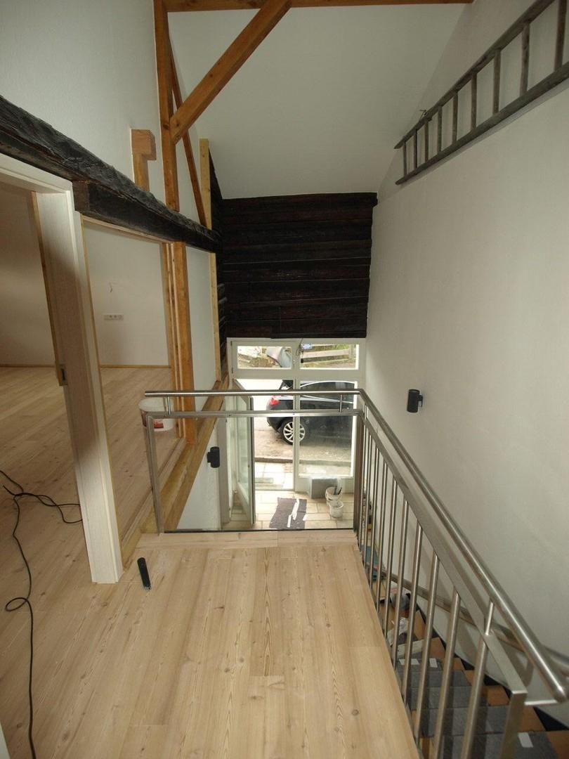 Treppe zum OG