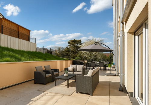 Terrasse (KI-Staging) 