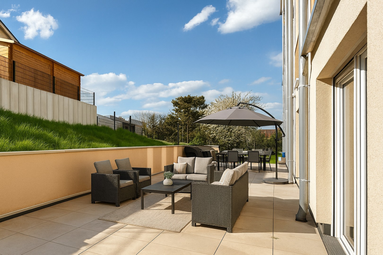 Terrasse (KI-Staging) 