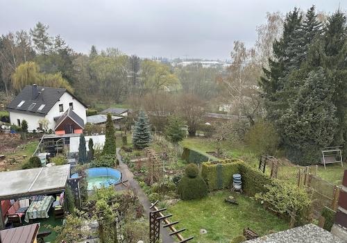 OG Küche, Blick zum Garten