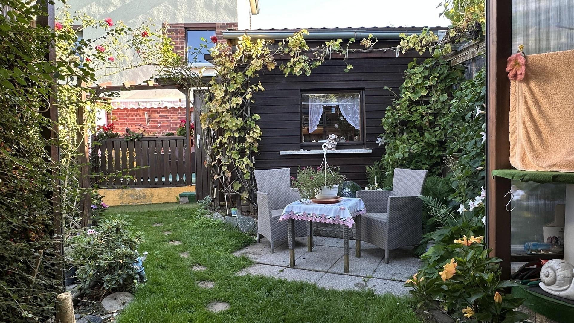 an der Sommerküche / Terrasse 