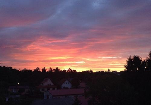 Ausblick Gartenseite