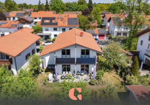 Blick auf das Haus