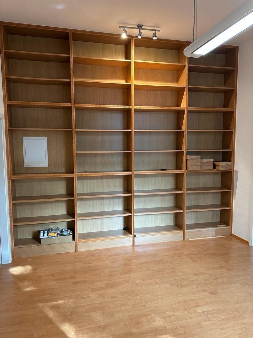 integrierte Regalwand Flur