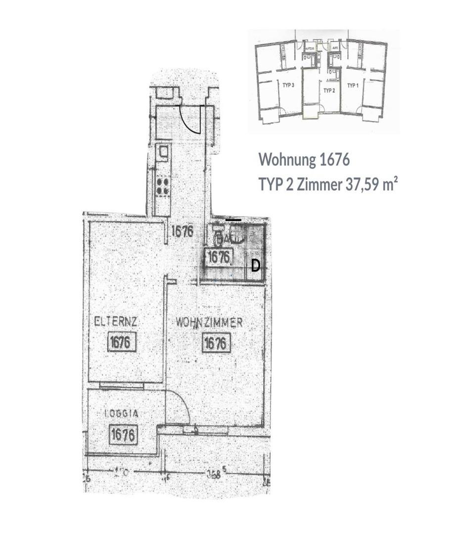 Grundriss Wohnung