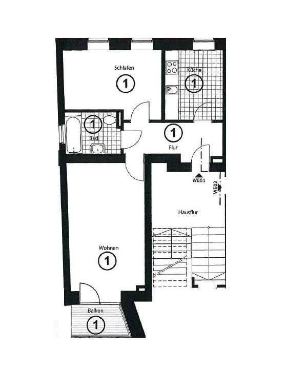 Grundrisse WE1