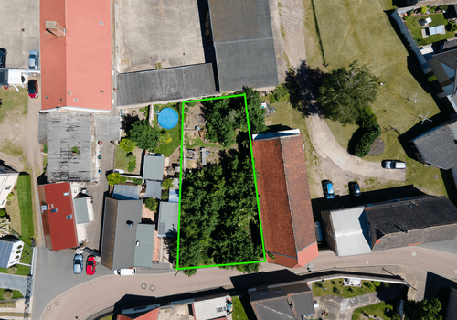 Lageplan markiert