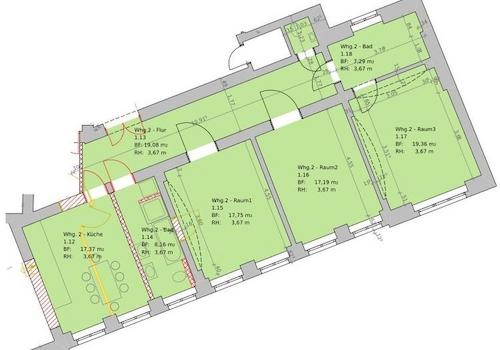 Grundriss Wohnung