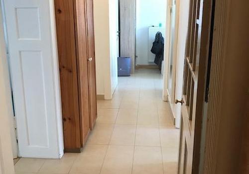Gang in die Wohnung