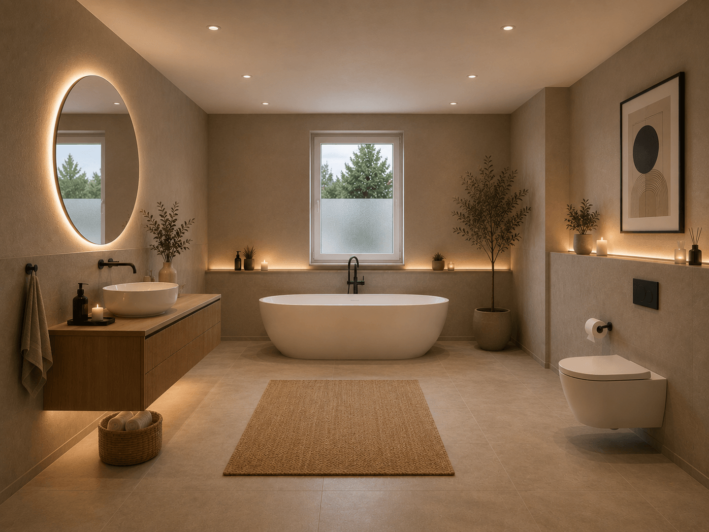 Visualisierung Badezimmer