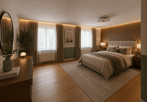 Visualisierung Schlafzimmer