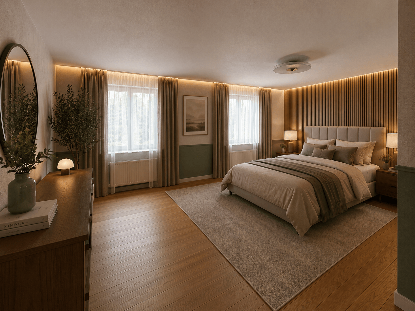 Visualisierung Schlafzimmer