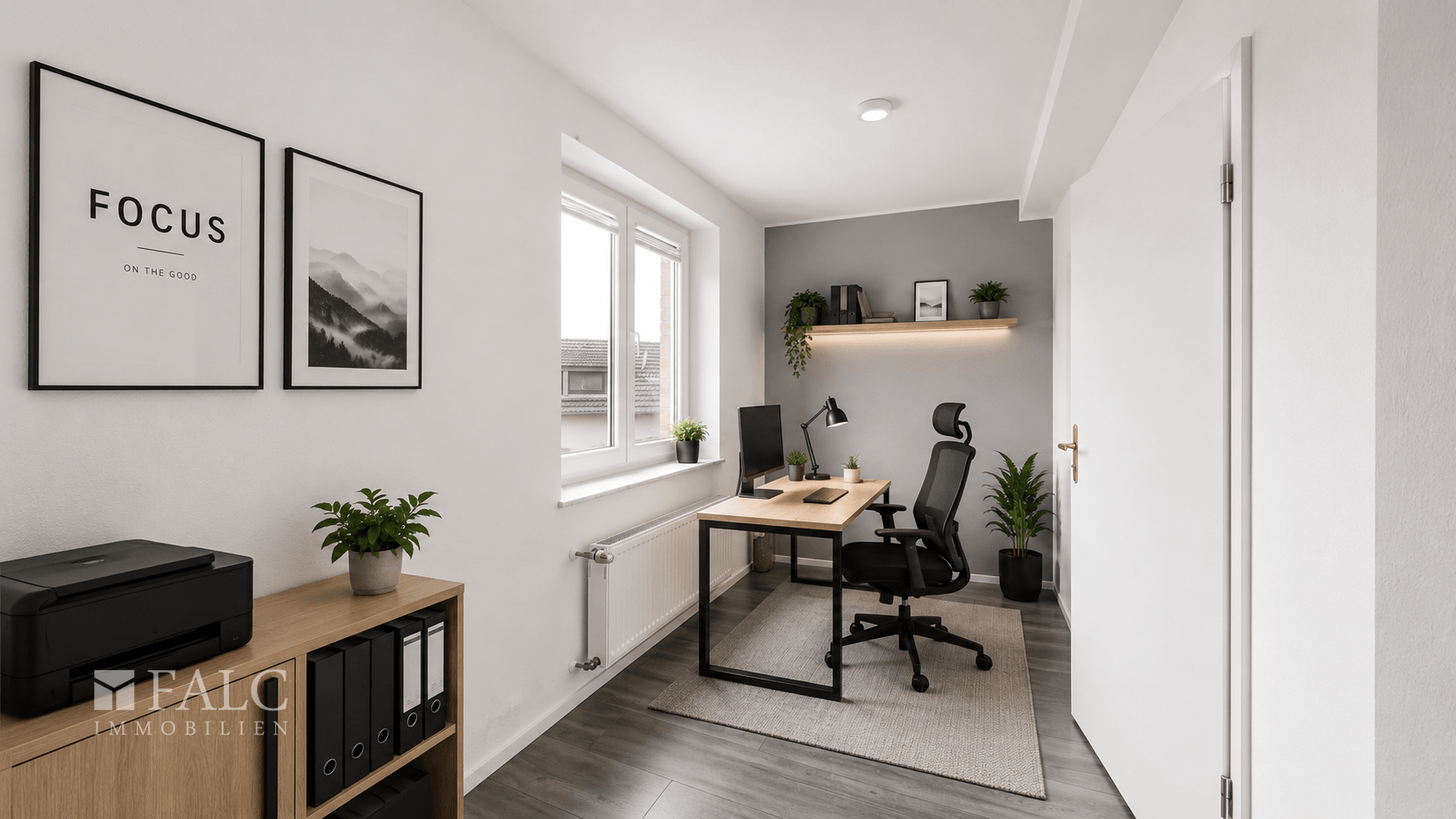 Büro visualisiert 