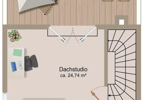 Grundriss Dachgeschoss