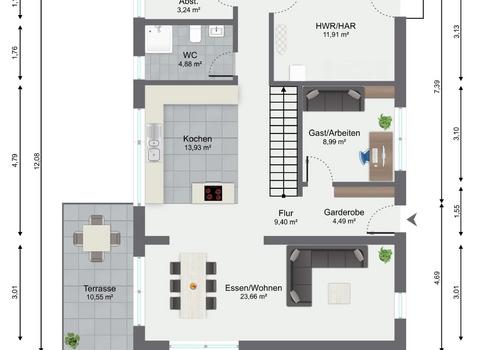 Grundriss Erdgeschoss