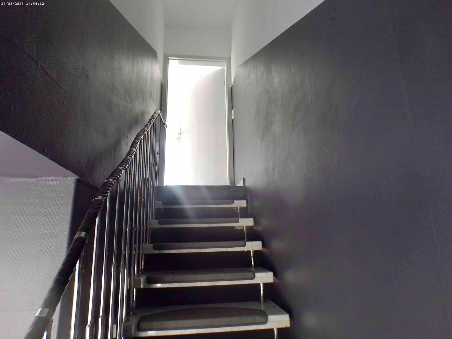Treppe zur Wohnung