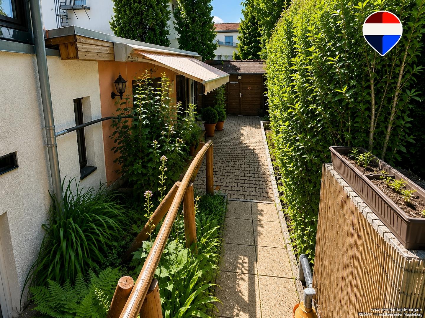 Terrasse - KI-generierte Wohnvisualisierung