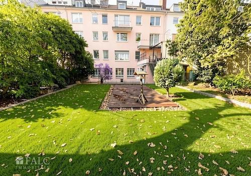 Garten Hinterhausseite