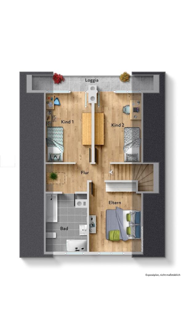 Grundriss Dachgeschoss