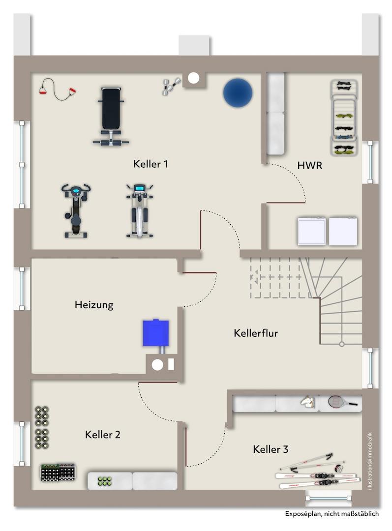Grundriss Kellergeschoss